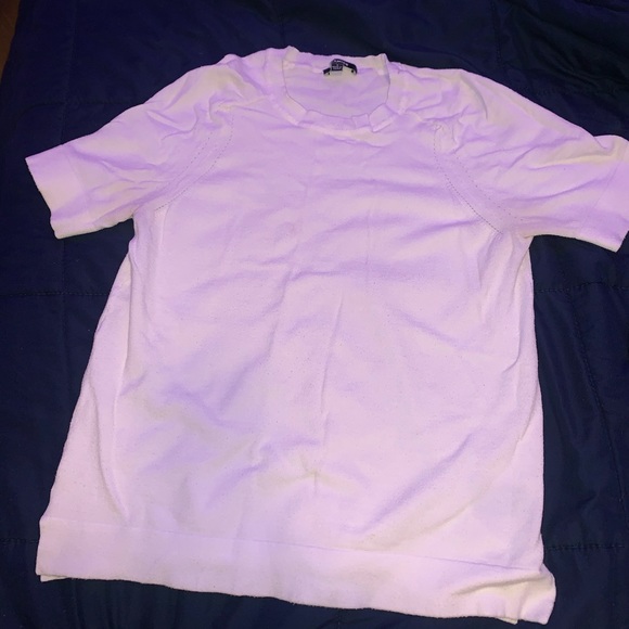 All white short shirt - Picture 2 of 3
